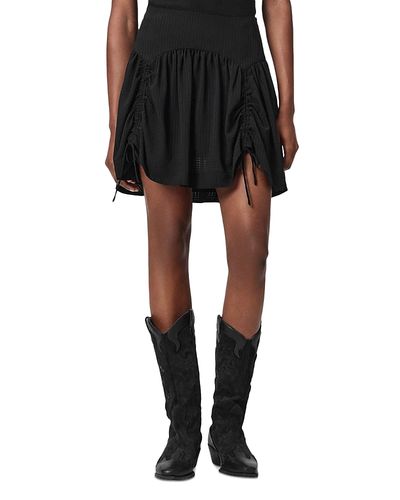 Allsaints Allsaints Aria Check Skirt