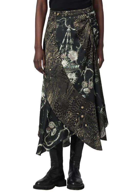 AllSaints AllSaints Arleen Print Midi Skirt