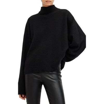 AllSaints AllSaints Asha Oversize Mock Neck Sweater