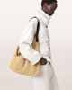 AllSaints AllSaints asha suede shoulder bag in sahara white - 2
