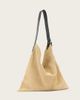 AllSaints AllSaints asha suede shoulder bag in sahara white - 3