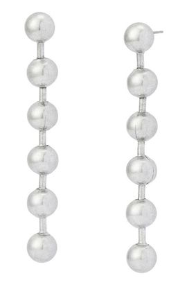 AllSaints AllSaints Ballchain Linear Earrings