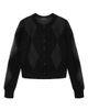 AllSaints AllSaints Bern Argyle Merino Wool Cardigan - 4