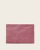 AllSaints AllSaints bettina clutch bag in raspberry pink - 1