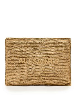 Allsaints Allsaints Bettina Raffia Clutch