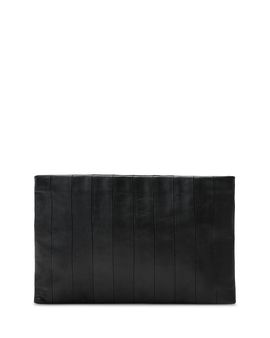 Allsaints Allsaints Bettina Small Panel Leather Clutch