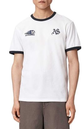 AllSaints AllSaints Blighty Ringer Graphic T-Shirt