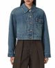 Allsaints Allsaints Blink Cotton Denim Cropped Jacket - 1