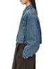 Allsaints Allsaints Blink Cotton Denim Cropped Jacket - 4