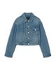Allsaints Allsaints Blink Cotton Denim Cropped Jacket - 6