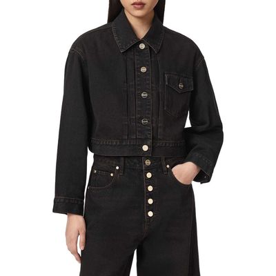 AllSaints AllSaints Blink Cropped Denim Jacket