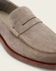 AllSaints AllSaints Bloom soft suede leather loafers in brown - 3