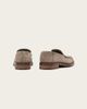 AllSaints AllSaints Bloom soft suede leather loafers in brown - 4