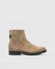AllSaints AllSaints Bloom suede Chelsea boots in stone gray - 1