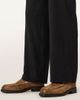AllSaints AllSaints Bloom textured loafers in brown - 4