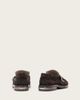 AllSaints AllSaints Blossom buckle suede leather loafers in dark brown - 2