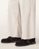 AllSaints AllSaints Blossom buckle suede leather loafers in dark brown - 4