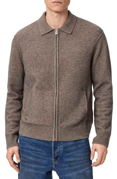 AllSaints AllSaints Bobbie Zip Cardigan