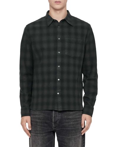 Allsaints Allsaints Bower Cotton Relaxed Check Shirt