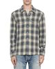 Allsaints Allsaints Brook Cotton Plaid Pocket Shirt - 1
