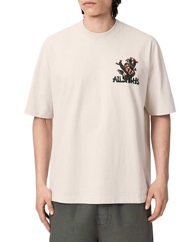 Allsaints Allsaints Cacti Short Sleeve Crewneck Tee