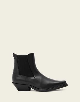 AllSaints AllSaints Carter leather ankle Chelsea boots in black