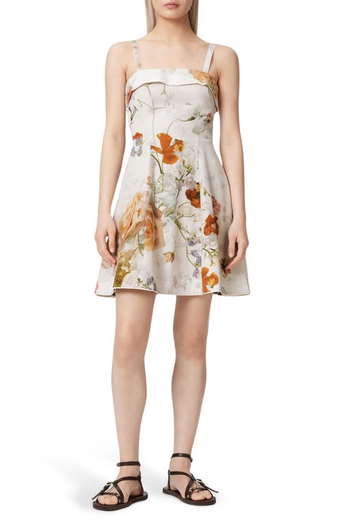 AllSaints AllSaints Char Floral Print Minidress