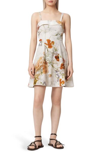 AllSaints AllSaints Char Floral Print Minidress