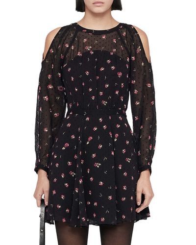 Allsaints Allsaints Chrissy Clip Jacquard Mini Dress