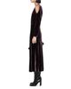 Allsaints Allsaints Chrissy Velvet Cold Shoulder Midi Dress - 5