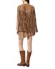 Allsaints Allsaints Clara Suede Mini Skirt - 6