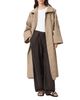 Allsaints Allsaints Clayton Stand Collar Trench Coat - 5