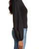 AllSaints AllSaints Cleo Mixed Media Balloon Sleeve Cotton Blend Blouse - 3