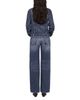 Allsaints Allsaints Cohen High Rise Straight Jeans in Light Indigo - 3