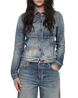 Allsaints Allsaints Cotton Denim Trucker Jacket
