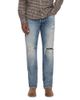 Allsaints Allsaints Cotton Slim Straight Fit Jeans in Destroy Indigo - 1