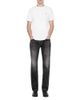 Allsaints Allsaints Cotton Slim Straight Fit Jeans in Washed Black - 1