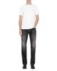 Allsaints Allsaints Cotton Slim Straight Fit Jeans in Washed Black - 2