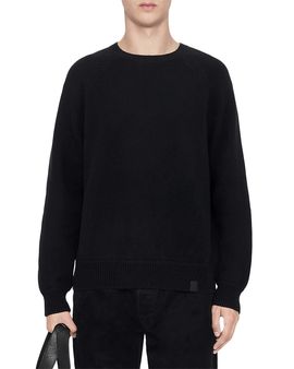 Allsaints Allsaints Cove Wool & Cotton Crewneck Sweater