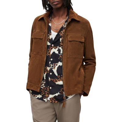 AllSaints AllSaints Cozza Suede Jacket