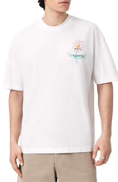 AllSaints AllSaints Crayo Floral Cotton Graphic T-Shirt