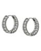AllSaints AllSaints Croc Embossed Huggie Hoop Earrings - 5