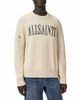 Allsaints Allsaints Crossed Oversized Fit Logo Crewneck Sweater - 1