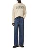 Allsaints Allsaints Crossed Oversized Fit Logo Crewneck Sweater - 2