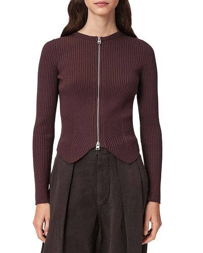 Allsaints Allsaints Cruz Zip Cardigan