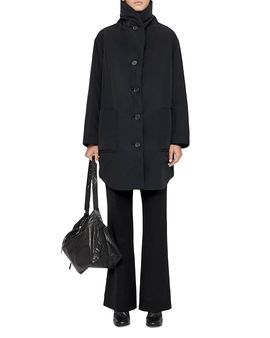 Allsaints Allsaints Darcie Button Front Puffer Coat