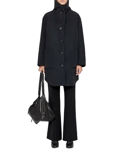 Allsaints Allsaints Darcie Button Front Puffer Coat