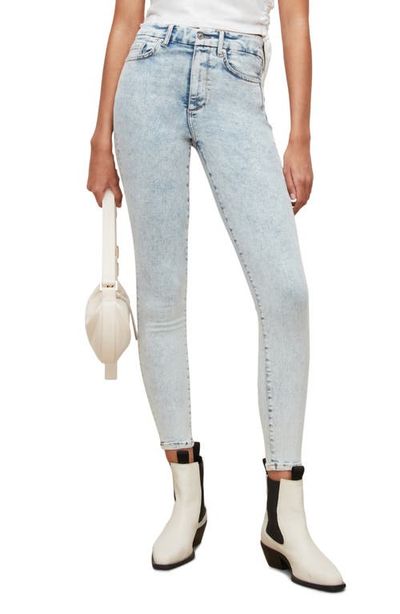 AllSaints AllSaints Dax High Waist Ankle Skinny Jeans