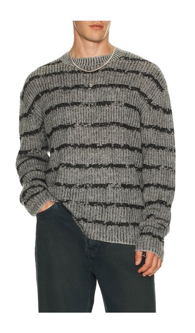 ALLSAINTS ALLSAINTS Dissolved Crew Neck Sweater