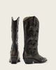 AllSaints AllSaints dolly cowboy boots in dark brown - 2